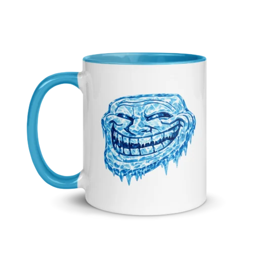 Troll Frozen Ice Face Mug
